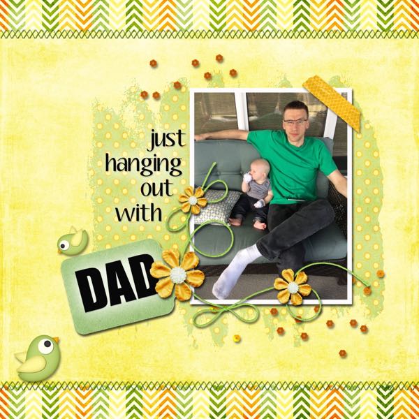 Hanging with Dad
