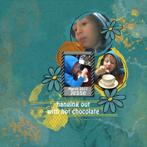 hanging with hot chocolate