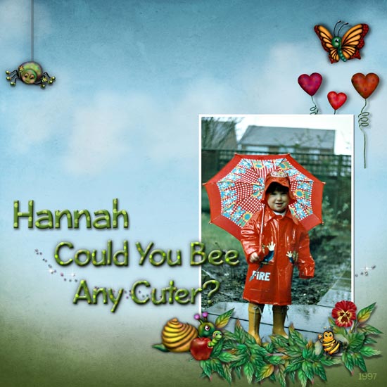 Hannah, Could you Bee Any Cuter