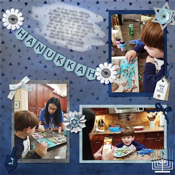 Hanukkah cookies