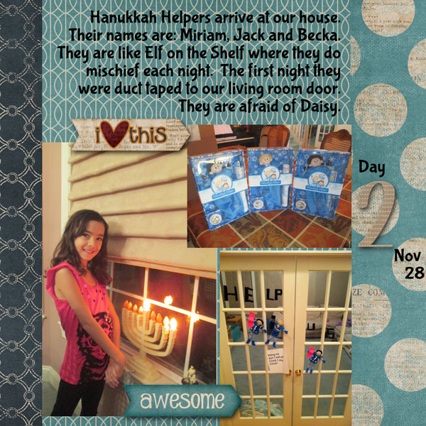 Hanukkah Day 2