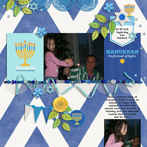 Hanukkah Menorah 2006