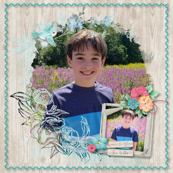 Happiness Blooms from Within