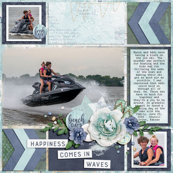 Happiness comes in waves