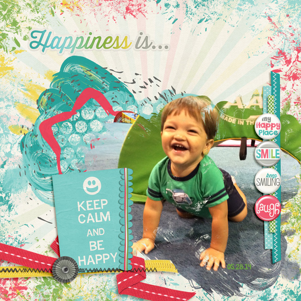 Happiness is David!
