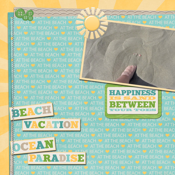Happiness Is... Sand Between Your Toes
