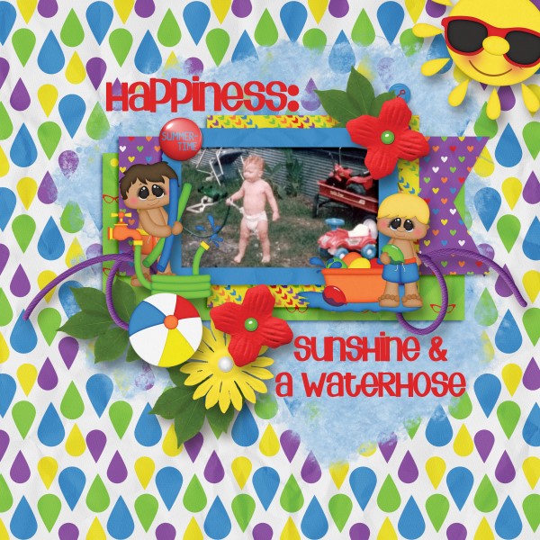 Happiness: Sunshine + a Waterhose