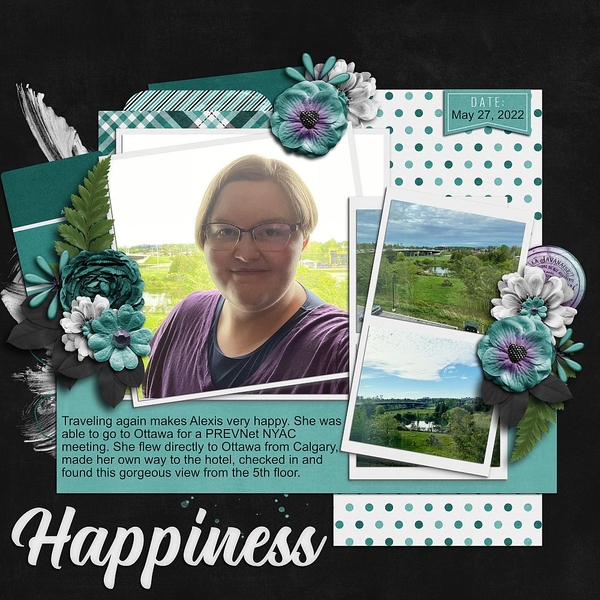 Happiness visiting Ottawa