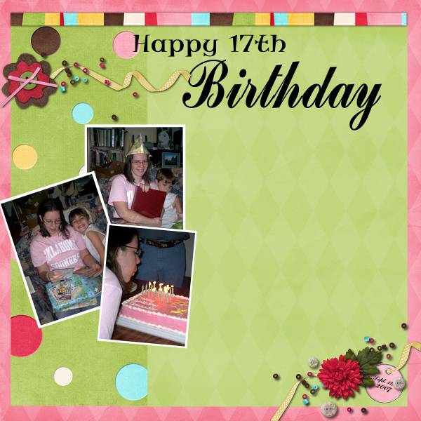 Happy 17th Birthday