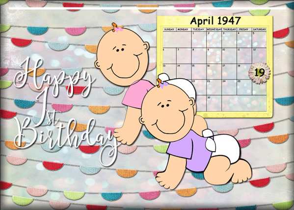 Happy 1st Birthday
