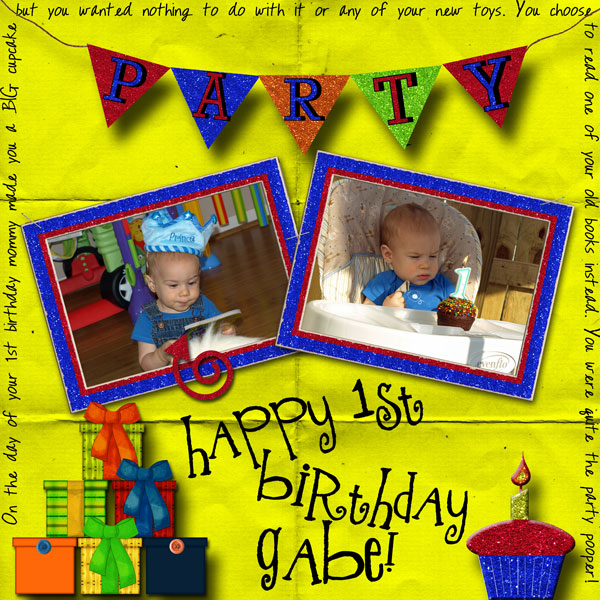 Happy 1st Birthday