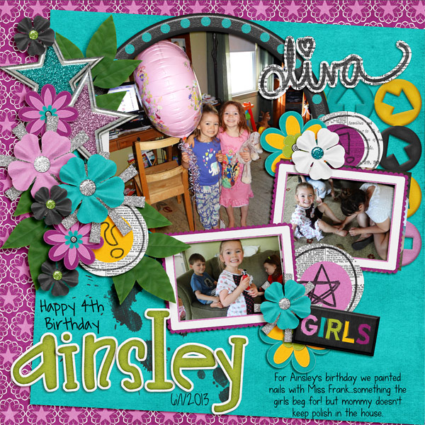 Happy 4th Birthday Ainsley