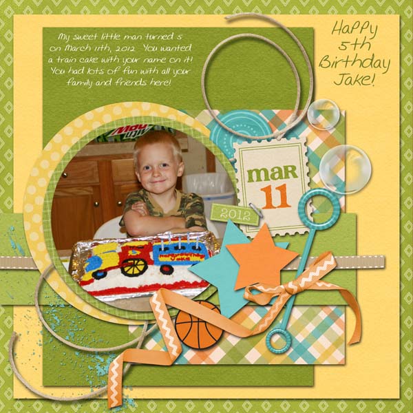Happy 5th Birthday Jake!