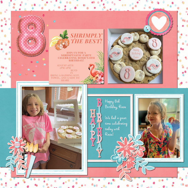 Happy 8th Birthday, Rosie 8-18-24