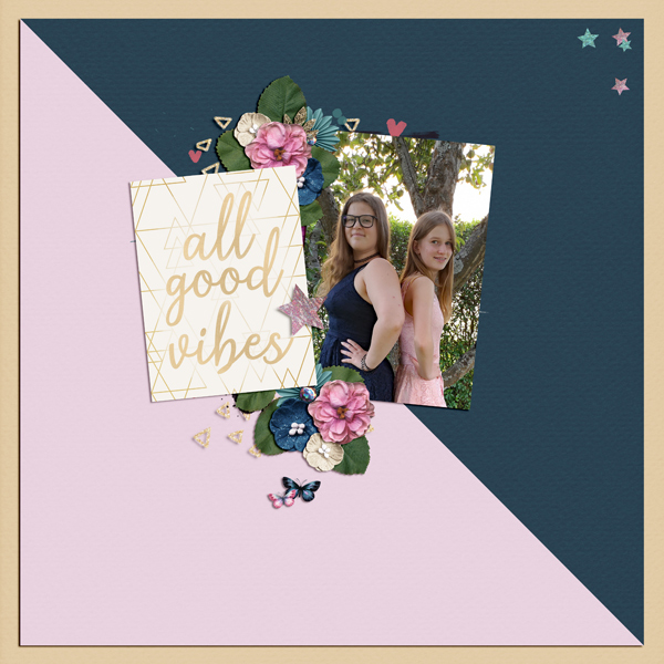 happy and content girls