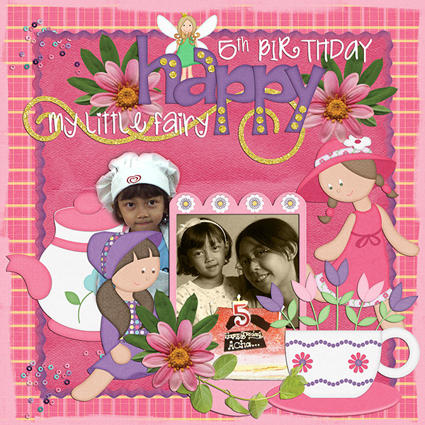 Happy B'day My Little Fairy
