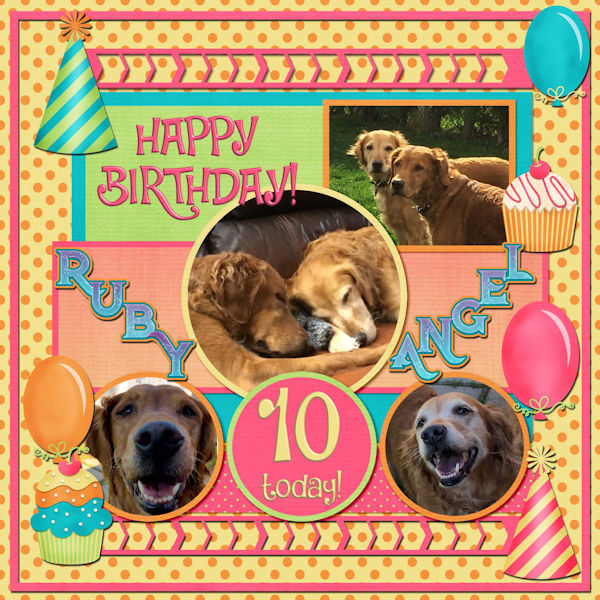 Happy Bday Ruby and Angel