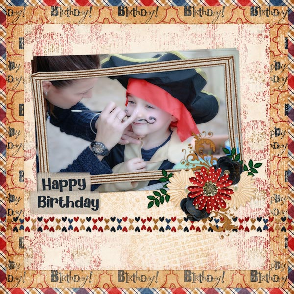 Happy Birthday By Cutie Pie Scraps