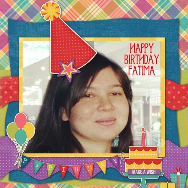 Happy Birthday Fatima