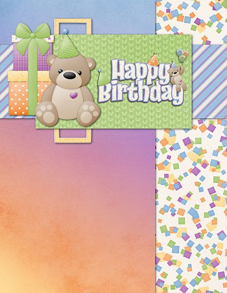 Happy Birthday Greeting Card