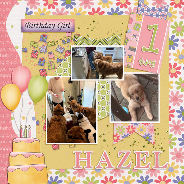 Happy Birthday Hazel!