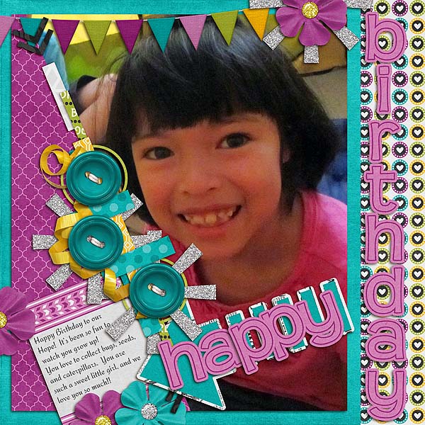 Happy Birthday Hope!