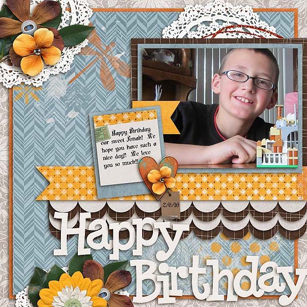 Happy Birthday Jonah!