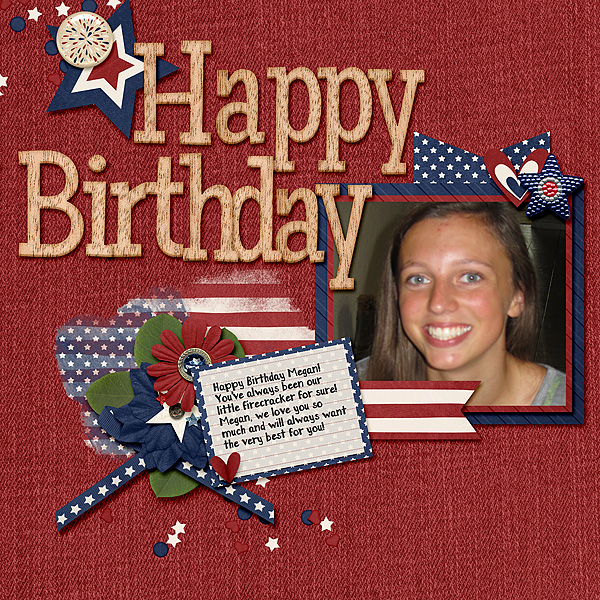 Happy Birthday Megan!