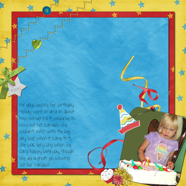 Happy Birthday Melody 2007