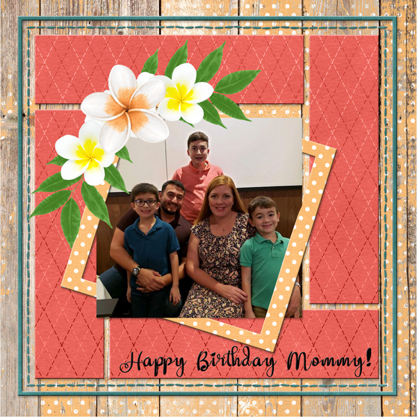 Happy Birthday Mommy!