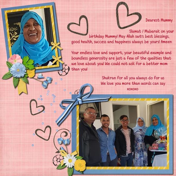 Happy Birthday Mummy