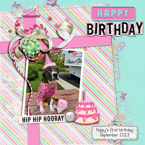 Happy Birthday Poppy