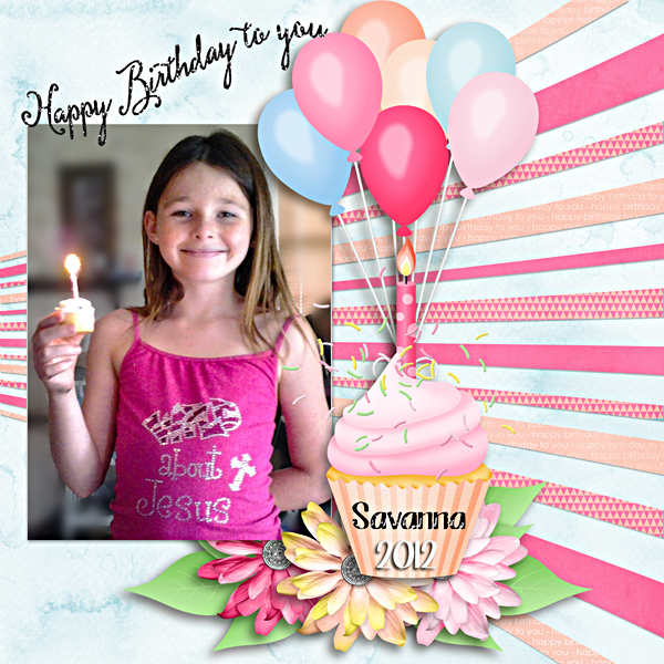 Happy birthday Savannah 2012