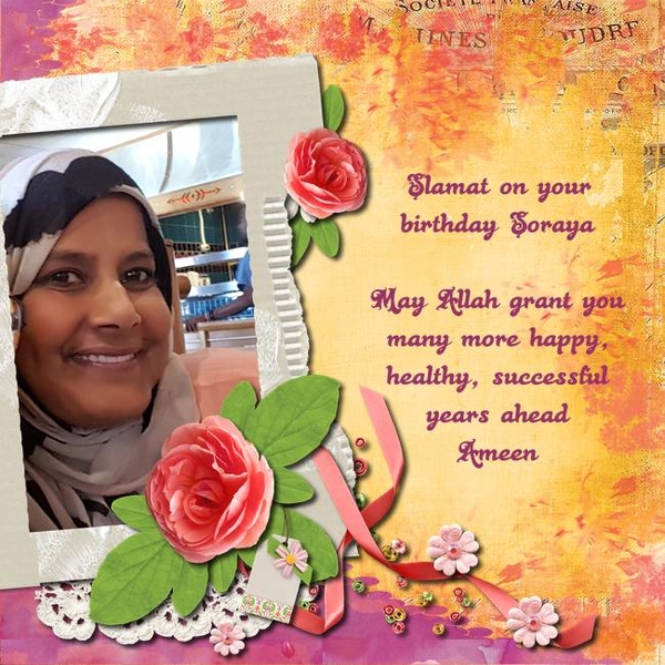Happy Birthday Soraya