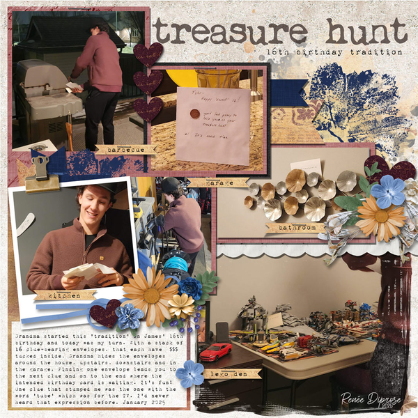 Happy Birthday - treasure hunt