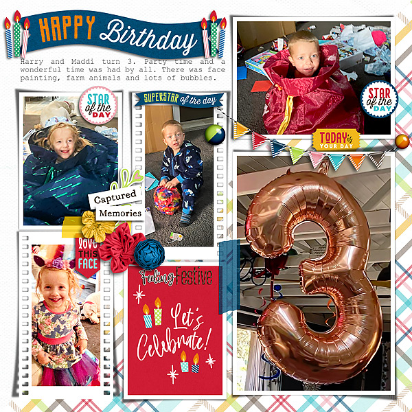 Happy Birthday - Twins