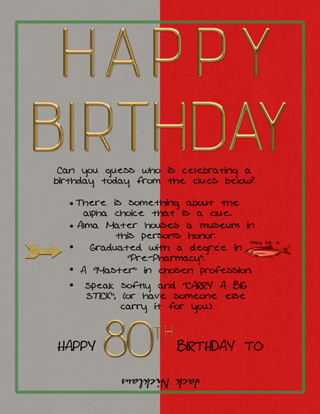 Happy Birthday