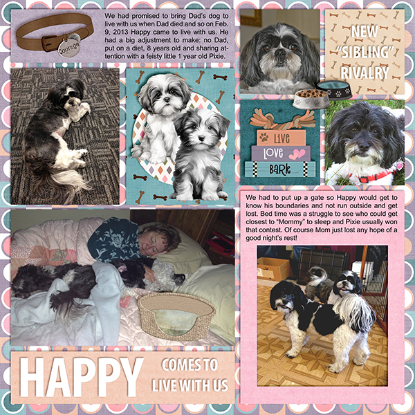 Happy Comes To Live With Us