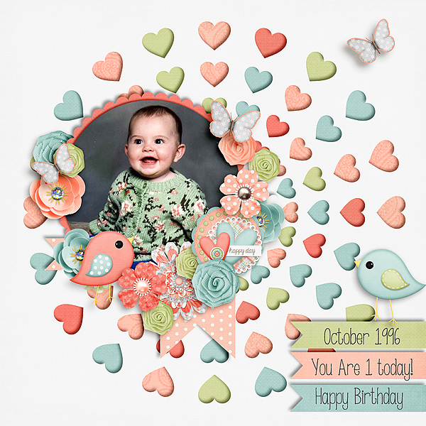 Happy First Birthday Kelly