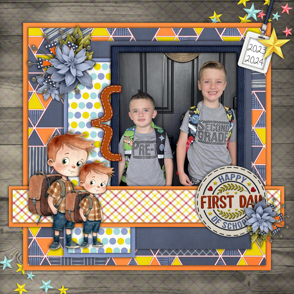 HAPPY FIRST DAY - DESIGNS BY LISA MINOR