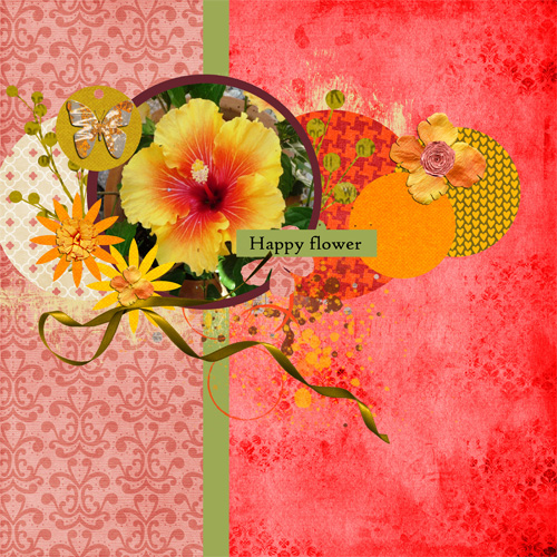 Happy flower