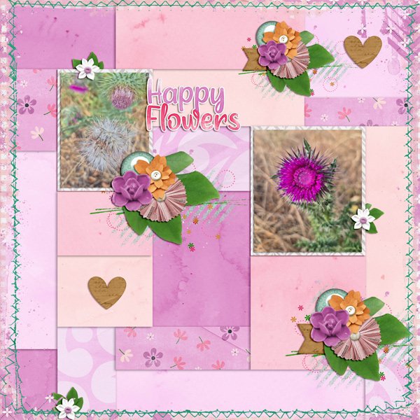 happy flowers