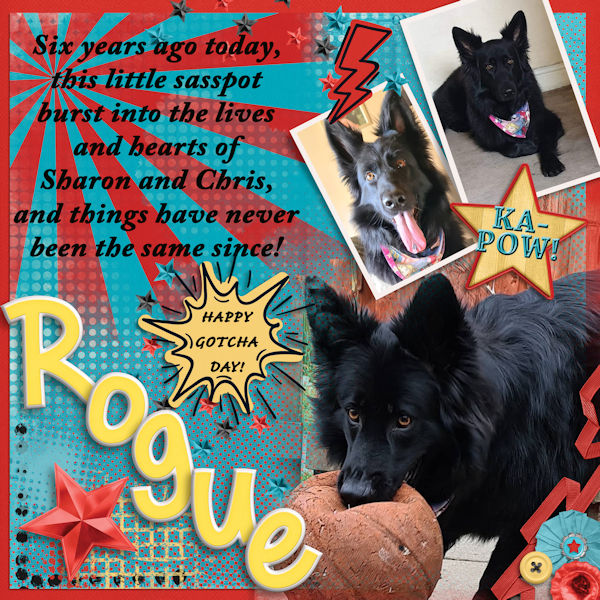 Happy Gotcha Day Rogue!