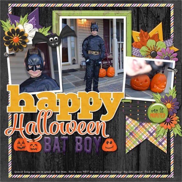 Happy Halloween Bat Boy