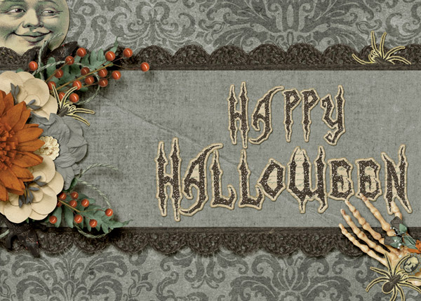 Happy Halloween Greeting Card