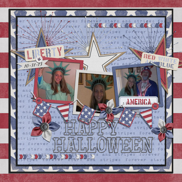 Happy Halloween, Ms. Liberty