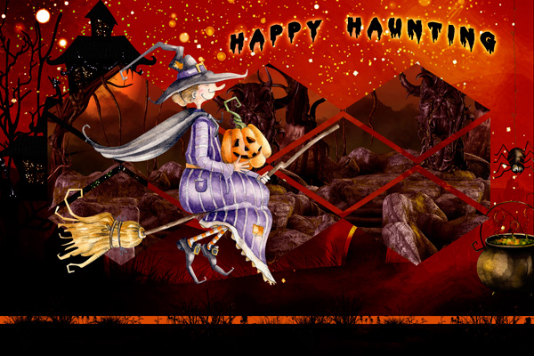 Happy Haunting Ecard