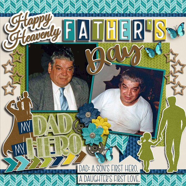 Happy Heavenly Father's Day Dad <3