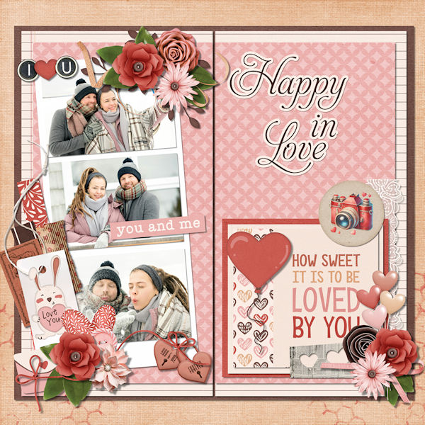 Happy in love