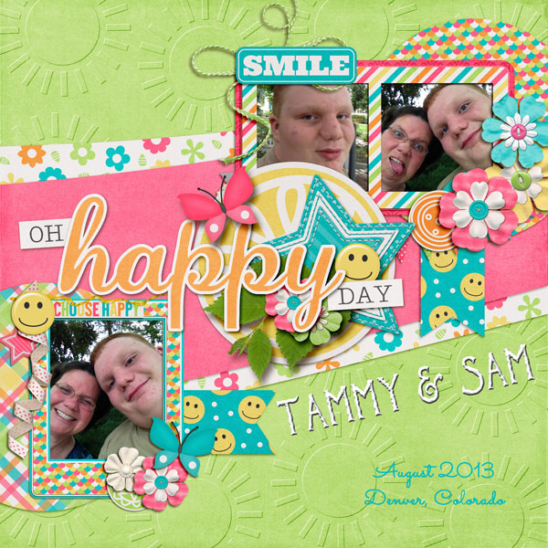 Happy Mom and Sam